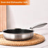 DELARLO 6-Inch Whole Body Tri-Ply Stainless Steel Mini Frying Pan, Oven Safe Induction Skillet, Detachable Handle