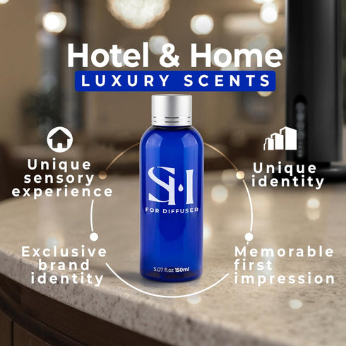 WT11 5.07 oz (150 ml), White Tea Hotel Diffuser Oil | Fl Hotel Scent Oil for Ultrasonic & Waterless Diffusers, Luxury
