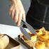 Small Serving Tongs with Silicone Tips, 7 Inch Mini Stainless Steel Food Tongs, Set of 3 (Gray).