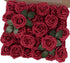 MACTING 30PCS Artificial Rose Flowers, Real Touch Fake Red Foam Roses for DIY Wedding Bouquets, Crafts, Home Decor