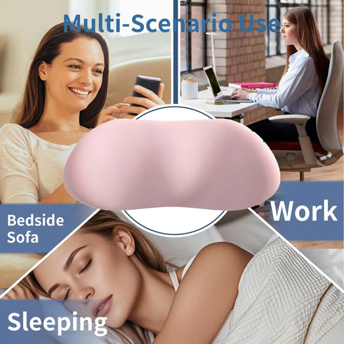 GDLKPS Sleep Lumbar Support Pillow is Used to Relieve Low Back Pain.Memory Foam Back Wedge Bolster Pillow for Side