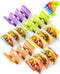 Premium Large Taco Holder Stand, Colorful Holders Set of 6 or 4 for 3 Tacos, Soft or Hard Shell Holder