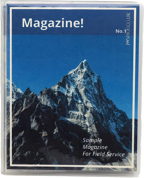 ASVP Shop JW Field Service Vinyl Magazine and Tract Organizer Holder Supplies