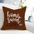 YCOLL Pillow Covers 18x18 Set of 4, Modern Decorative Linen Fabric Pillow Case for Couch Bed Car, Coffee