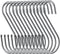 24 Pack S Hooks for Hanging - 3.5 inch Heavy Duty Metal S Shaped Hooks for Pot Rack, Towels, Jeans, Kitchen, Bathroom