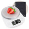 Greater Goods Premium Baking Scale, Ultra Accurate Digital Kitchen Scale with Bag, Weigh Food & Coffee, White+SS