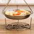Steam Rack, Steaming Rack Stand, Heavy Duty Stainless Steel Multi-function (5.9" Diameter X2" High)