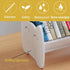 KUAIYU Kids Bookshelf, Mini Desktop Bookshelf with Tilted Shelf for Desk, Tabletop Book Shelf and Storage Rack
