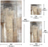 MATEKULI Set,3 Set(1 1 1 Taupe Grey Bath Towels Piece Brown Beige Ombre Towels Bath Towel Hand Towel