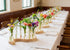 Melphoe Glass Bud Vases Small Flower Vase for Centerpieces Wedding Table Decorations, Home Decor, Propagation Station
