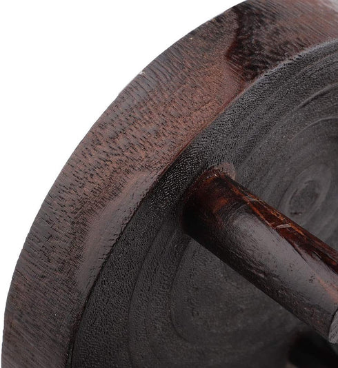 Wood Potted Plant Stand, Solid Wood Mini Stool Display for Vintage Round Rack Flower Pot Holders