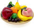 Lorigun Artificial Fruits Set for Decoration - Fake Fruits Props, 10 Kinds of Fruit (Total 12 Pcs)