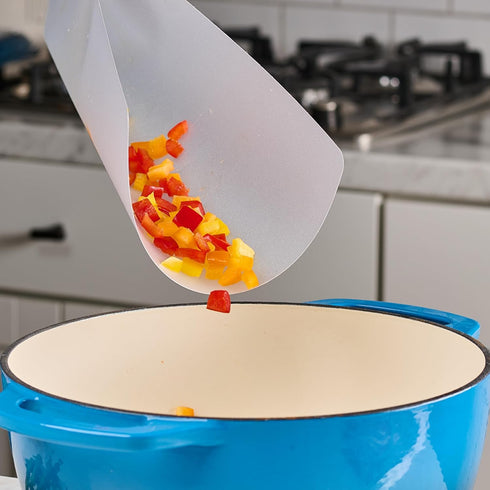 Disposable Cutting Borad Sheets - 11"x14" Flexbile Plastic Mats (8 Pack) by PATCHKE