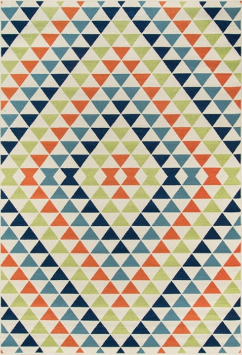 Momeni Rugs Baja Collection, Contemporary Indoor & Outdoor Area Rug, Easy to Clean, UV Protected (1'8" x 3'7",