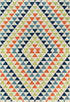 Momeni Rugs Baja Collection, Contemporary Indoor & Outdoor Area Rug, Easy to Clean, UV Protected (1'8" x 3'7",