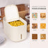 Storage,7.2lbs 6.9Qt/11lbs Zuutii Rice Storage Container,Food Container, Dry Food Pet Food Dispenser, Large Storage Bin