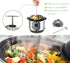 Veggie Steamer Basket, Stainless Steel Folding Vegetable Steamer Insert, Expandable for Various Size Pots (5.5" to 9")