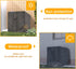 LApapaye Durable Air Conditioner Covers for Outside, Winter Dust-Proof Waterproof (30 x 30 x 32 inches)