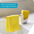 2 1 PELEG DESIGN Pelix Plastic Sponge and Cloth Holder for Kitchen Sink Caddy with Suction Cup, in Dish Kitchen