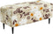 CRFATOP Printed Rectangle Ottoman Stool Cover Stretch Folding Storage Footstool Bench Slipcovers