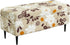 CRFATOP Printed Rectangle Ottoman Stool Cover Stretch Folding Storage Footstool Bench Slipcovers