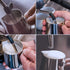 SIKEMAY Milk Frothing Pitcher Cup, 20oz/600ML Stainless Steel Steaming Jug for Coffee Latte Art, Barista Tools