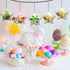 Barelove Clear Fillable Ornaments Balls Decoration, 10 PCS Transparent DIY Craft Baubles for Home Decor Party Gift