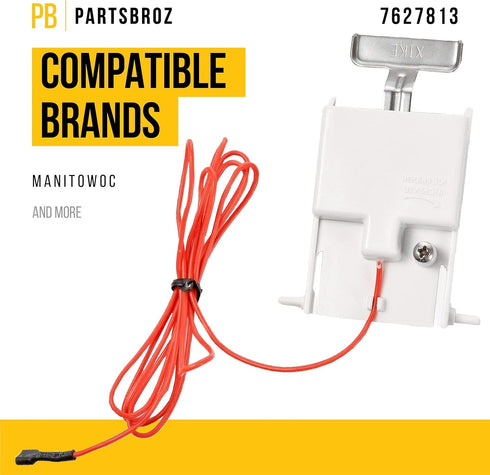 PartsBroz 7627813 Ice Machine Single Ice Thickness Control Sensor - Replaces 76-2781-3 by PartsBroz