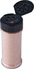 12 Pack of 6 Oz. Empty Clear Plastic Spice Bottles with Black Top Lids for Storing Salt, Sweeteners, and Spices