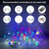 WS2812B 16.4FT 50LEDs DC5V/2A 1PC Fairy String Lights Addressable Individually RGB IC, PVC Wire for Twinkle Home Garden
