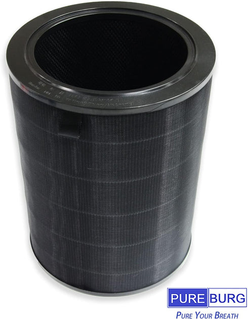 PUREBURG True HEPA Filter Replacement for Smartmi Air Purifier Large Room, Model KQJHQ01ZM, H13