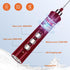 MF02 Rechargeable Milk Frother Handheld Foam Maker with Stainless Whisk for Cappuccino, Viva Red
