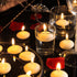 Nuanchu 20 Pcs Small Unscented Floating Candles, 1.5 Inch Centerpieces for Wedding Party and Home Decor (White)