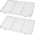 Cooling Rack and Baking Rack, 2-Pack Heavy Duty Stainless Steel Cooling Racks for Cooking and Baking, Easy to Clean