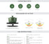 Minh Long 1qt Green Porcelain Cooking Pot, Dutch Oven, Casserole Dish with Lid, Compatible with Gas & Infrared Cooktop