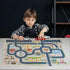 HOJOMACA 3247inch, Car Rug Road Carpet Play Mat for Toy Cars, Non-Slip Race Track Carpet Rug, Educational Area Play