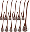 Cididu 12 Pack Wood Honey Dipper, Honey Spoon Sticks, Honey Mixing Stirrers