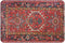 20x30 Inch Vintage Bath Mat, Antique Rustic Aesthetic Red Tribal Bathroom Rugs, Washable Cover for Kitchen Bedroom