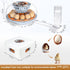 WYD2ANG 12 Smart Chicken Incubators for Hatching Eggs with Automatic Turner Small Poultry Duck Quail Egg Incubator