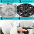 Elite Gourmet EGC648 Electric Poacher, 7 Egg Boiler Cooker with Auto Shut-Off, Stainless Steel, BPA Free