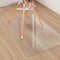 Area Floor Mat for Under High Chair, 4'6' Transparent No Slip Waterproof