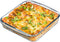 NUTRIUPS 1.7QT Square Glass Baking Dish | 8.2x8.2In Square Baking Pan for Oven