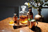 Luxury Stainless Steel Mini Hip Flask - 140 ml (5 fl oz) with Decanting Funnel, Copper Effect