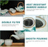 Set Set Set 4, Sets Set Japanese Tea Porcelain Tea with Teapot and Tea Cup for Green and White Tea for Adults