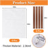 8 Pack Large Clear Plastic Bags, 40" x 60" Moistureproof Dustproof Storage Bags for Luggage, Furniture, Kids Bike