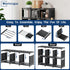 6 Room,Office,Closet Mavivegue Book Shelf, Cube Storage Organizer, DIY Bookcase, Metal Cube Bookshelf,Tall Book case