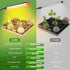 4Head 4/8/12/16/20H 36 Grow Light with Stand, Grow Lights for Indoor Tall Plants, Bonsai Tree, Timer, Watt Power Draw