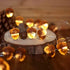 30 10 Thanksgiving Acorn Lights Fall Garland Decorative Fairy String Light Cute Novelty Lights LEDs ft USB or Battery