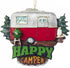 Resin Painted Camper Hanging Ornament - Set of 2 - "Home Sweet Home" & "Happy Camper"