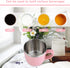 220ml Pink Coffee Cup, Stainless Steel Insulated Mug for Water, Coffee, Juice, and Milk
